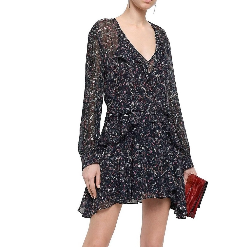 IRO Honess Mini Ruffle Dress